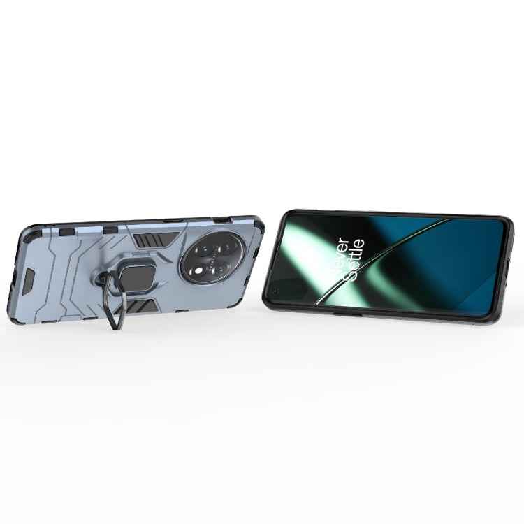 For OnePlus 11 5G Magnetic Ring Holder PC + TPU Phone Case