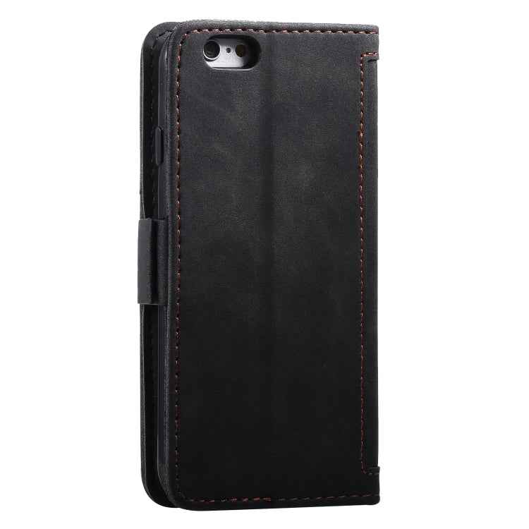 Retro Splicing Horizontal Flip Leather Case with Card Slots & Holder & Wallet