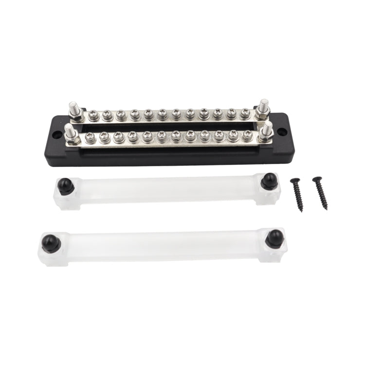 CP-3111 1 Pair 150A 12-48V RV Yacht Double-row 12-way Busbar, CP-3111