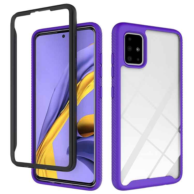 Starry Sky Solid Color Series Shockproof PC + TPU Protective Case