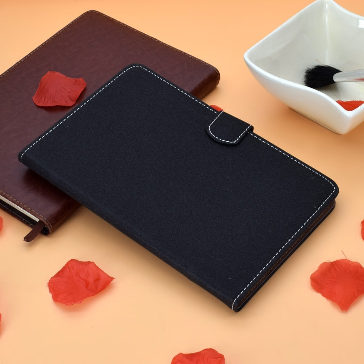 Solid Color Tablet PC Universal Magnetic Horizontal Flip Leather Case with Card Slots & Holder, For iPad Air / iPad Air 2 / iPad 9.7 (2018 & 2017)