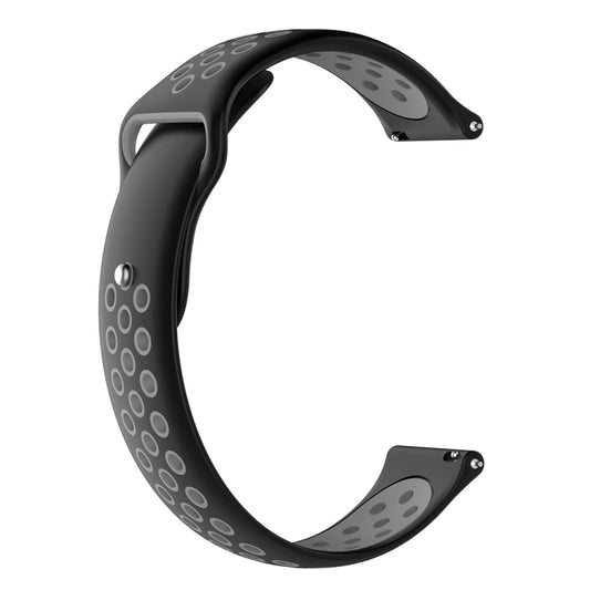 Two-colors Replacement Wrist Strap Watchband, For Garmin Fenix Chronos, For Garmin Vivoactive3