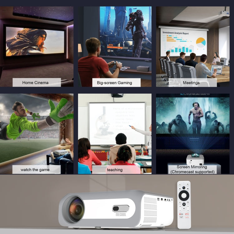KP1 1920x1080P 700ANSI Lumens Portable Mini LCD Smart Projector, KP1