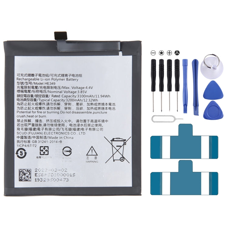 Pour Sharp AQUOS R2 zero 1 SH-03K Remplacement de batterie UBATIA286AFN2, Pour INFOCIS veken M680 M535 HE306, Pour Sharp R1, Pour Sharp Aquos S3 FS8032, Pour Sharp Aquos S2 FS8016 FS8010 FS8018 S3 mini, Pour Sharp AQUOS 704Sh ...
