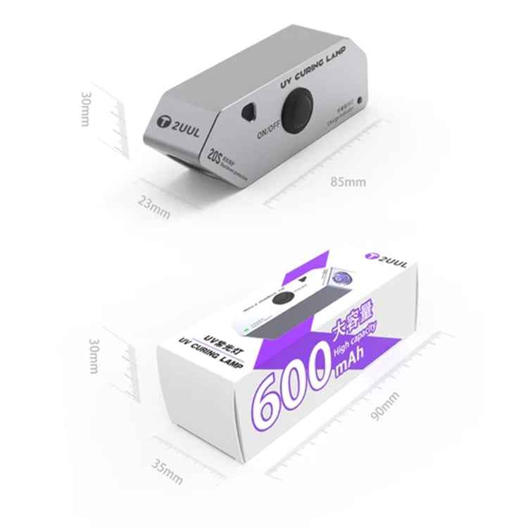 2UUL SC05 Portable High Power Green Oil Glue UV Curing Lamp - BSPART