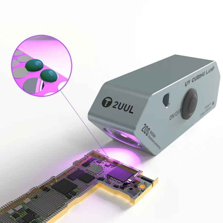 2UUL SC05 Portable High Power Green Oil Glue UV Curing Lamp - BSPART
