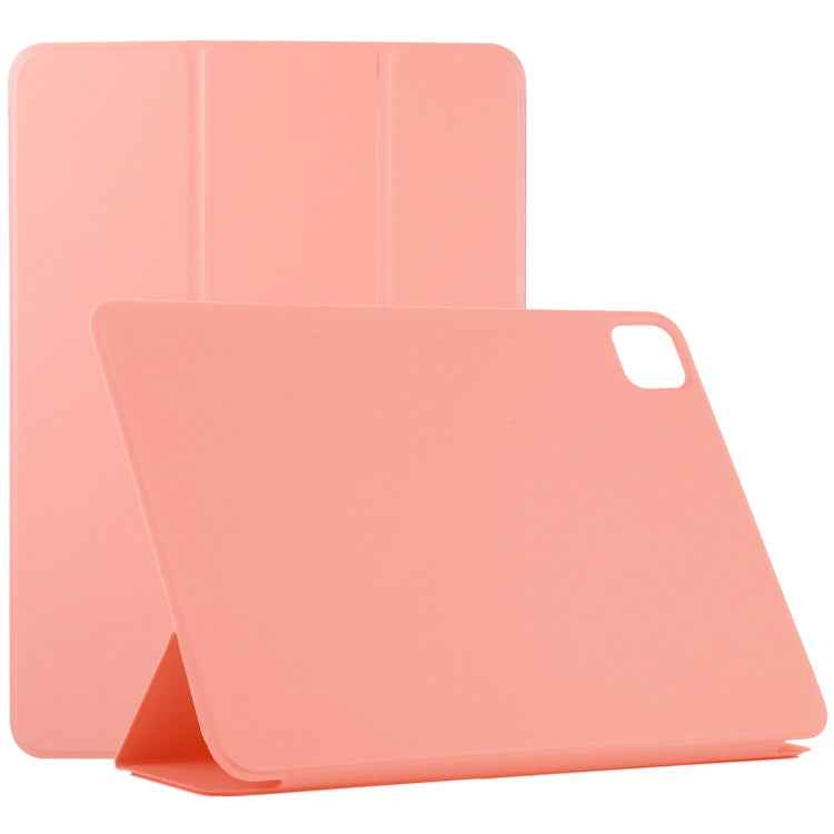 Non-buckle Double-sided Magnetic Flip Leather Tablet Case With Holder & Sleep / Wake-up Function