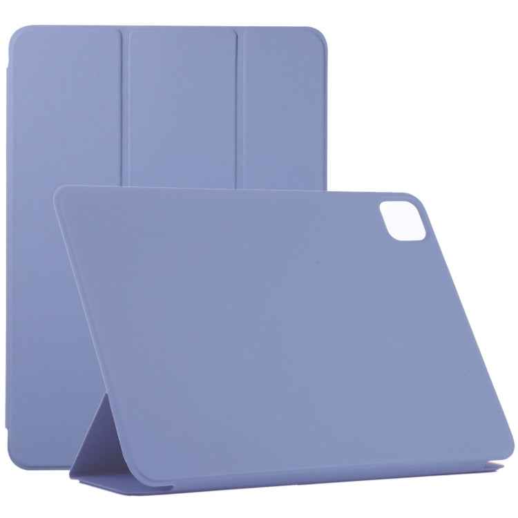 Non-buckle Double-sided Magnetic Flip Leather Tablet Case With Holder & Sleep / Wake-up Function
