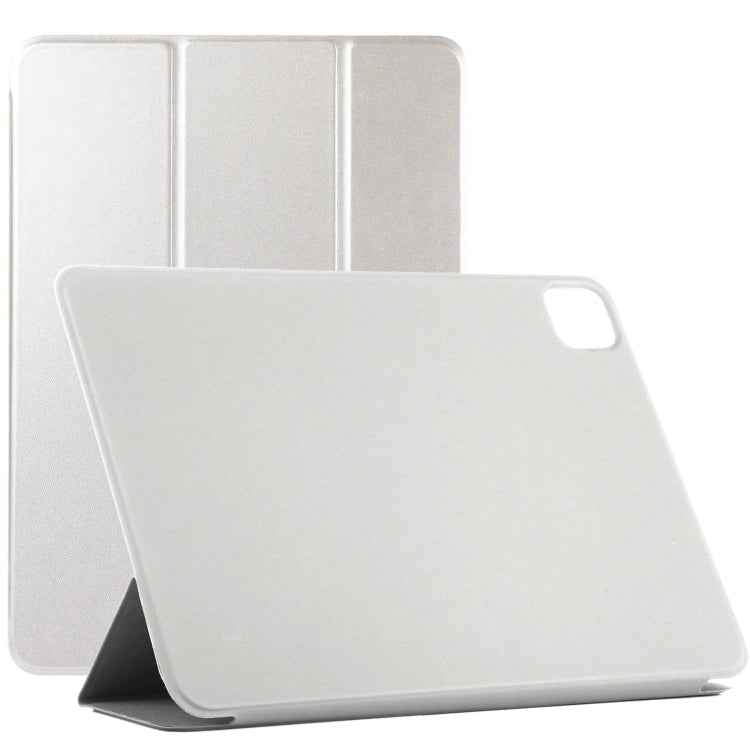Non-buckle Double-sided Magnetic Flip Leather Tablet Case With Holder & Sleep / Wake-up Function