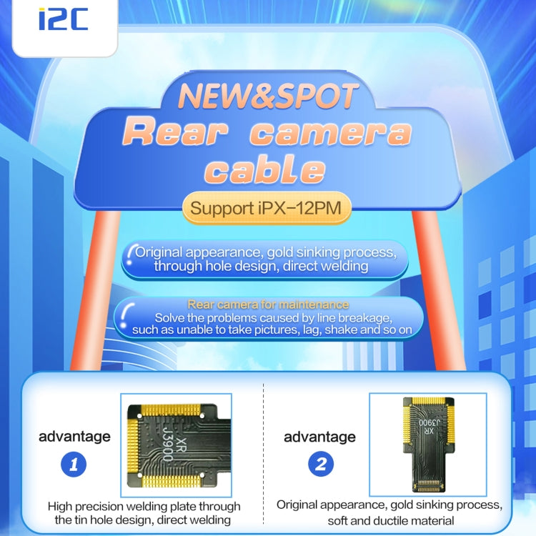i2C Back Facing Wide Camera Cable, For iPhone XR J3900