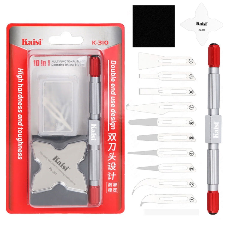 Kaisi K-310 Double Headed Crowbar High Toughness Blade Set, Kaisi K-310