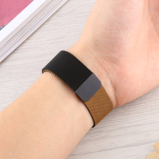 Milanese Gradient Stainless Steel Watchband, For Apple Watch Series 7 41mm / 6 & SE & 5 & 4 40mm / 3 & 2 & 1 38mm, For Apple Watch Ultra 49mm / Series 8&7 45mm / SE 2&6&SE&5&4 44mm / 3&2&1 42mm                                                           ...