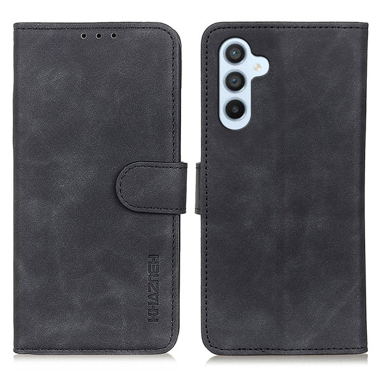 KHAZNEH Retro Texture Horizontal Flip Leather Phone Case, For Samsung Galaxy Xcover7, For Samsung Galaxy A05 4G, For Samsung Galaxy A35 5G, For Samsung Galaxy M34 5G, For Samsung Galaxy M54 5G, For Samsung Galaxy A55 5G, For Samsung Galaxy S23 FE 5G   ...