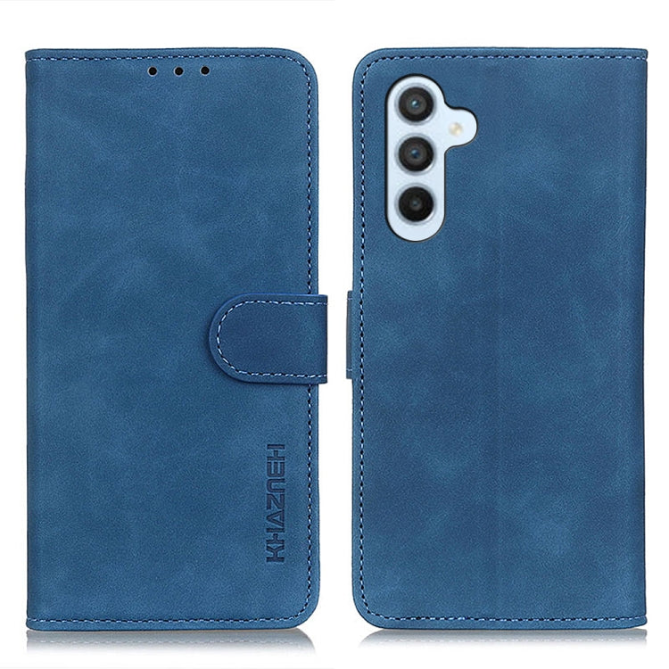 KHAZNEH Retro Texture Horizontal Flip Leather Phone Case, For Samsung Galaxy Xcover7, For Samsung Galaxy A05 4G, For Samsung Galaxy A35 5G, For Samsung Galaxy M34 5G, For Samsung Galaxy M54 5G, For Samsung Galaxy A55 5G, For Samsung Galaxy S23 FE 5G   ...