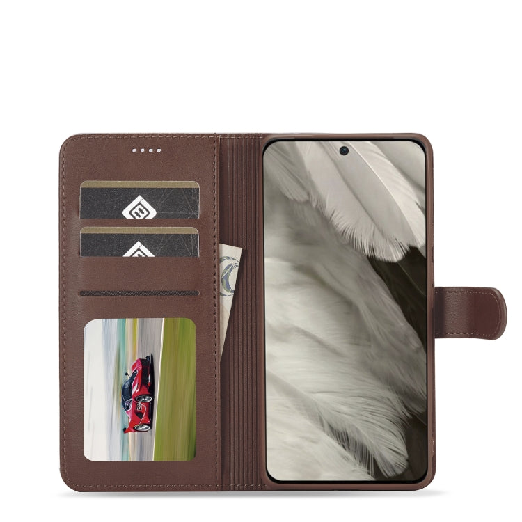 LC.IMEEKE Calf Texture Flip Leather Phone Case, For Google Pixel 8, For Google Pixel 7a, For Google Pixel 6a