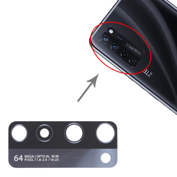 Back Camera Lens, For ZTE Axon 20 4G / 20 5G, For ZTE Blade A71 A7030, For ZTE Axon 30 Pro 5G A2022, For ZTE Axon 30 Ultra 5G A2022P, For ZTE S30 Pro A2122H, For ZTE Blade V30 9030