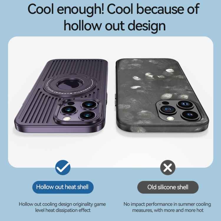 Cooling MagSafe Magnetic Ring Holder Phone Case