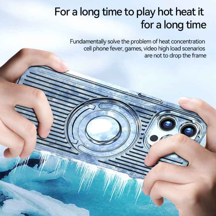 Cooling MagSafe Magnetic Ring Holder Phone Case
