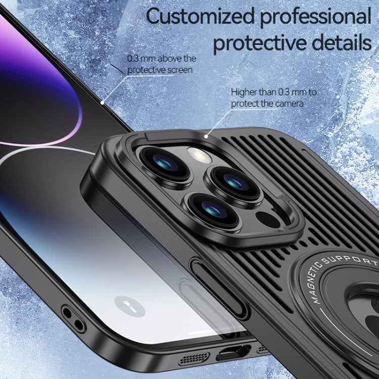 Cooling MagSafe Magnetic Ring Holder Phone Case
