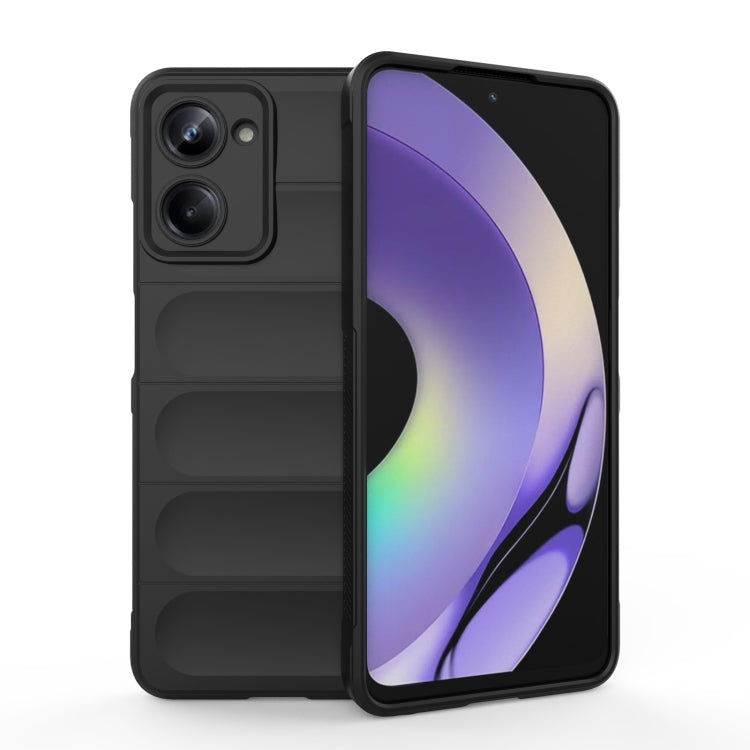 Magic Shield TPU + Flannel Phone Case, For Realme C65 4G Global, For Realme 10 Pro 5G, For Realme 10 Pro+ 5G, For Realme GT2 Pro
