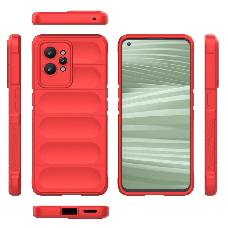 Magic Shield TPU + Flannel Phone Case, For Realme GT2 Pro, For Realme GT2