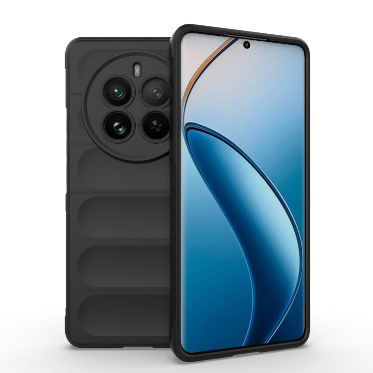 Magic Shield TPU + Flannel Phone Case, For Realme 12+ 5G Global, For Realme 12 Pro 5G / 12 Pro+, For Realme C67 4G Global, For Realme 11 4G Global