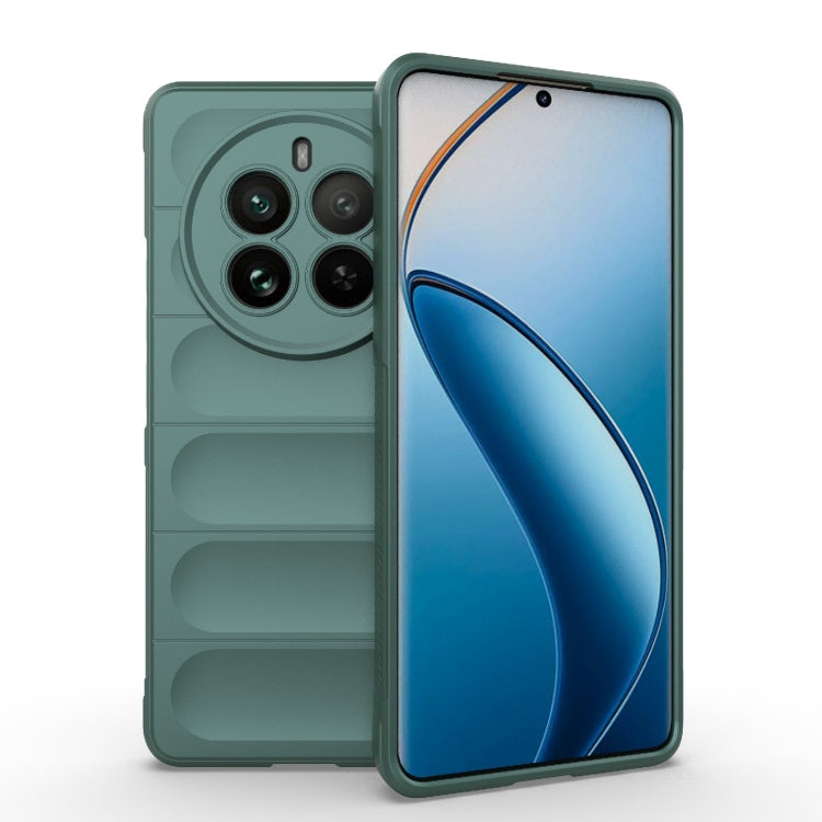 Magic Shield TPU + Flannel Phone Case, For Realme 12+ 5G Global, For Realme 12 Pro 5G / 12 Pro+, For Realme C67 4G Global, For Realme 11 4G Global