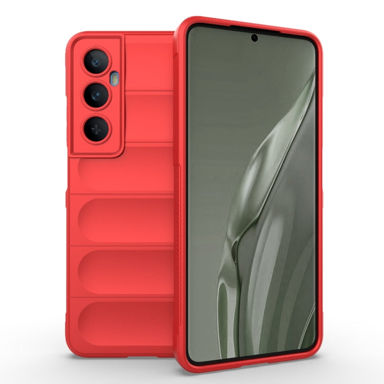 Magic Shield TPU + Flannel Phone Case, For Realme C65 4G Global, For Realme 10 Pro 5G, For Realme 10 Pro+ 5G, For Realme GT2 Pro