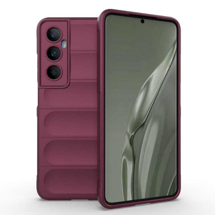 Magic Shield TPU + Flannel Phone Case, For Realme C65 4G Global, For Realme 10 Pro 5G, For Realme 10 Pro+ 5G, For Realme GT2 Pro