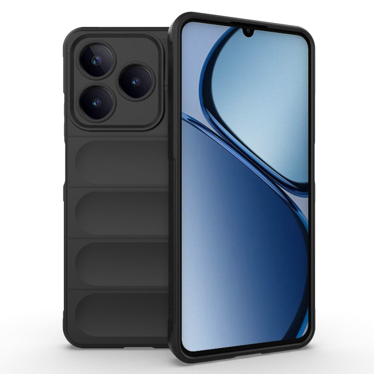 Magic Shield TPU + Flannel Phone Case, For Realme P2 Pro 5G Global, For Realme 13 Pro 5G Global, For Realme V60 5G, For Realme C63 4G Global