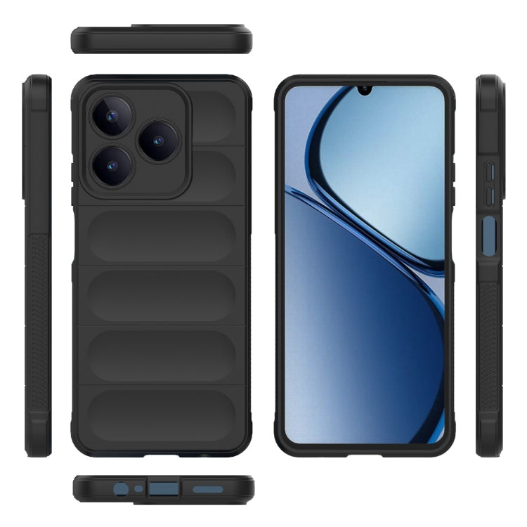 Magic Shield TPU + Flannel Phone Case, For Realme C63 4G Global, For Realme C61 4G Global, For Realme Narzo N63  4G Global, For Realme 12 5G Global