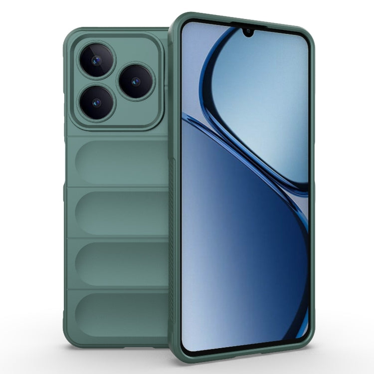Magic Shield TPU + Flannel Phone Case, For Realme P2 Pro 5G Global, For Realme 13 Pro 5G Global, For Realme V60 5G, For Realme C63 4G Global