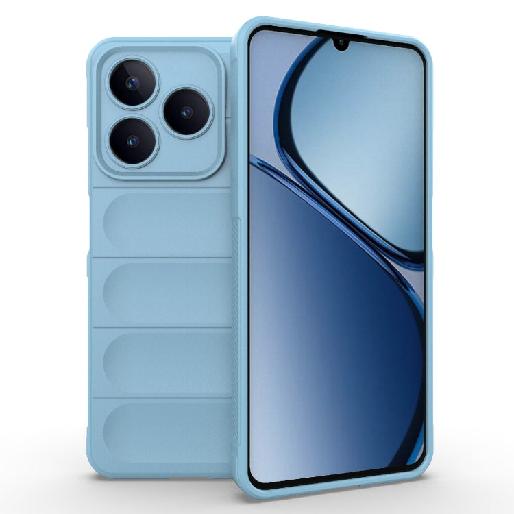Magic Shield TPU + Flannel Phone Case, For Realme P2 Pro 5G Global, For Realme 13 Pro 5G Global, For Realme V60 5G, For Realme C63 4G Global