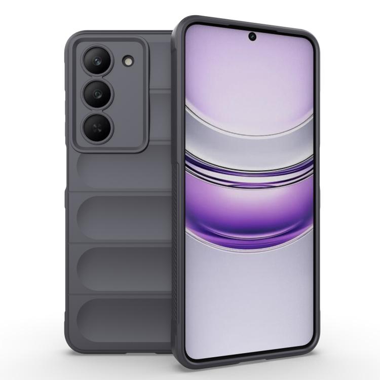 Magic Shield TPU + Flannel Phone Case, For Realme V60 Pro / 14x 5G Global, For Realme GT 7 Pro 5G, For Realme P2 Pro 5G Global, For Realme 13 Pro 5G Global