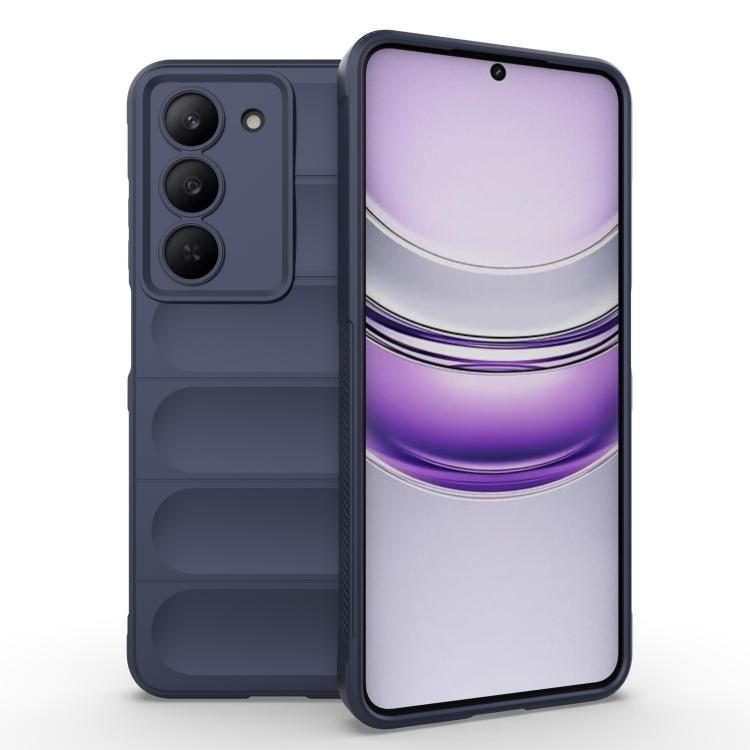 Magic Shield TPU + Flannel Phone Case, For Realme V60 Pro / 14x 5G Global, For Realme GT 7 Pro 5G, For Realme P2 Pro 5G Global, For Realme 13 Pro 5G Global