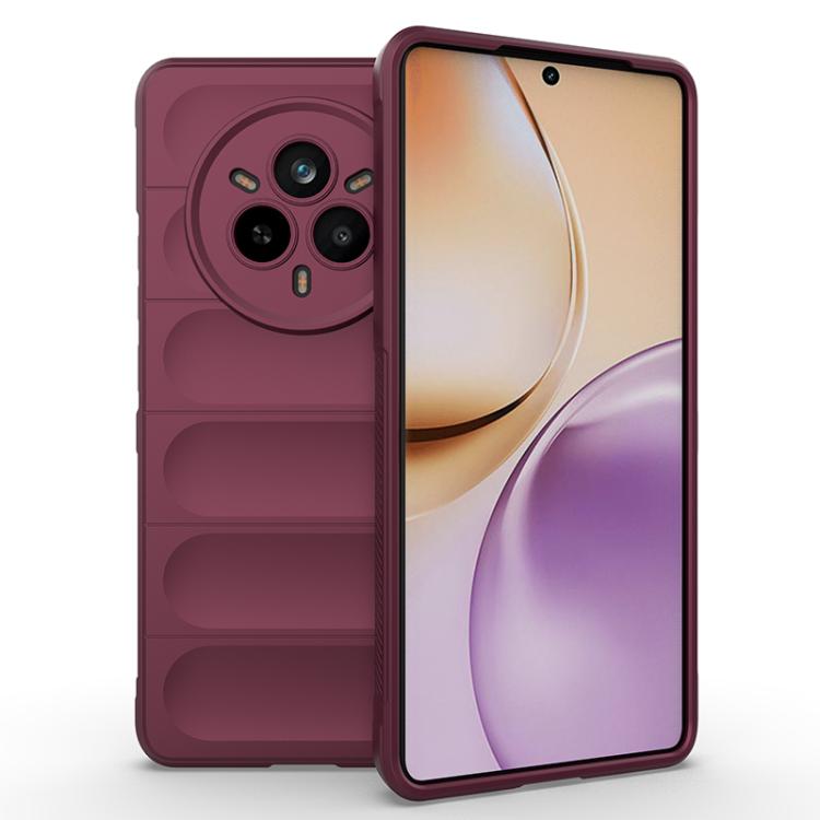 Magic Shield TPU + Flannel Phone Case, For Realme 14 Pro+ 5G, For Realme 14 Pro 5G Global, For Realme V60 Pro / 14x 5G Global, For Realme GT 7 Pro 5G