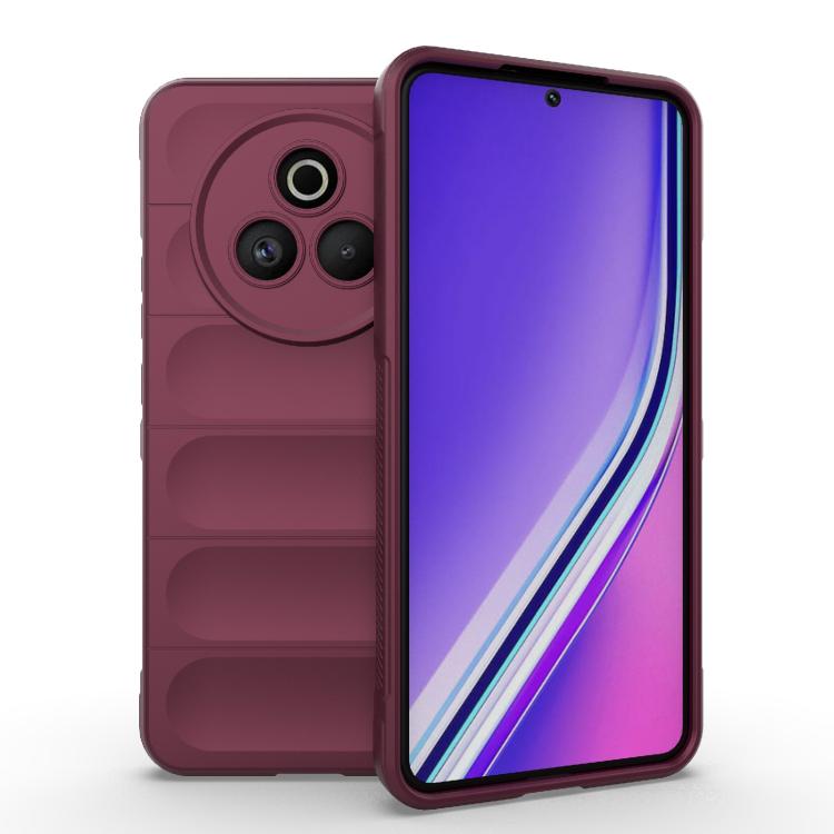 Magic Shield TPU + Flannel Phone Case, For Realme P3 Pro 5G Global, For Realme 14 Pro+ 5G, For Realme 14 Pro 5G Global, For Realme V60 Pro / 14x 5G Global