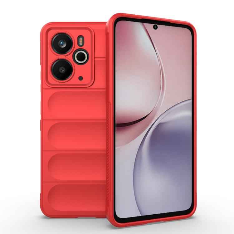 Magic Shield TPU + Flannel Phone Case, For Realme 14 5G Global, For Realme P3 Ultra 5G India, For Realme P3 5G Global, For Realme P3 Pro 5G Global