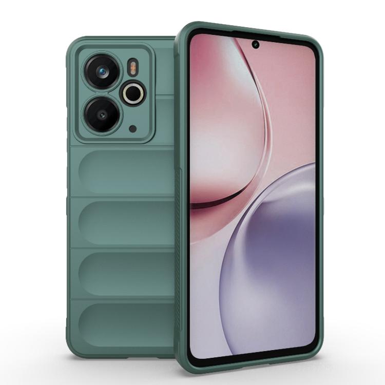 Magic Shield TPU + Flannel Phone Case, For Realme 14T 5G Global, For Realme 14 5G Global, For Realme P3 Ultra 5G India, For Realme P3 5G Global