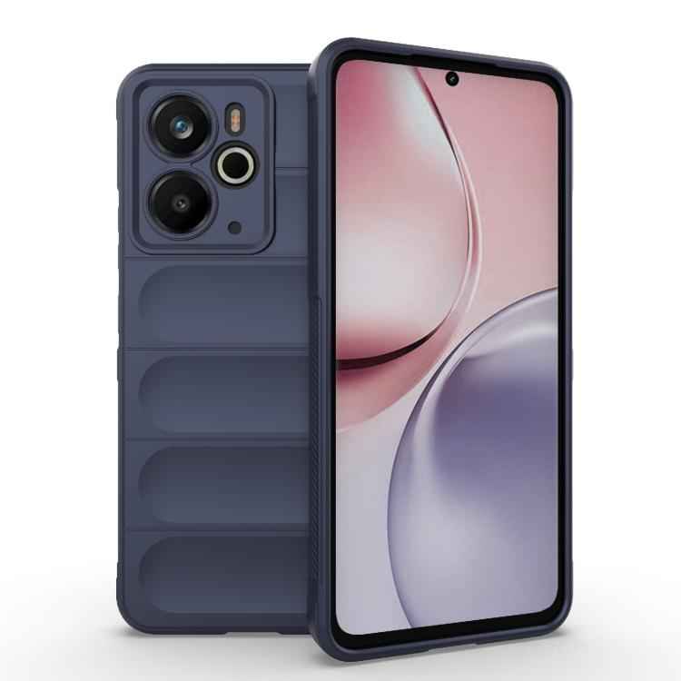 Magic Shield TPU + Flannel Phone Case, For Realme 14 5G Global, For Realme P3 Ultra 5G India, For Realme P3 5G Global, For Realme P3 Pro 5G Global