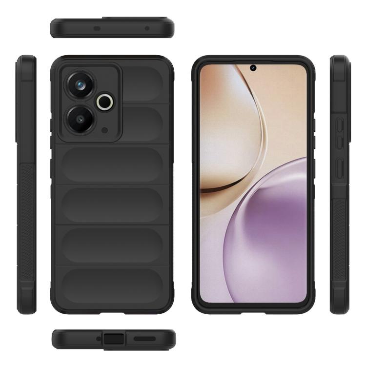 Magic Shield TPU + Flannel Phone Case, For Realme 14T 5G Global, For Realme 14 5G Global, For Realme P3 Ultra 5G India, For Realme P3 5G Global