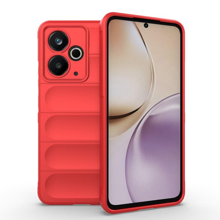 Magic Shield TPU + Flannel Phone Case, For Realme 14T 5G Global, For Realme 14 5G Global, For Realme P3 Ultra 5G India, For Realme P3 5G Global