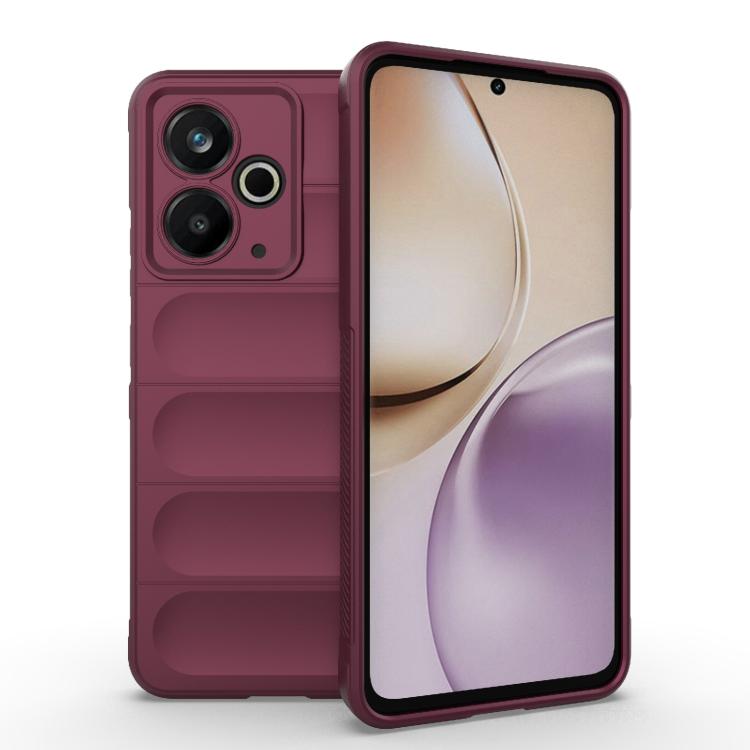 Magic Shield TPU + Flannel Phone Case, For Realme 14T 5G Global, For Realme 14 5G Global, For Realme P3 Ultra 5G India, For Realme P3 5G Global
