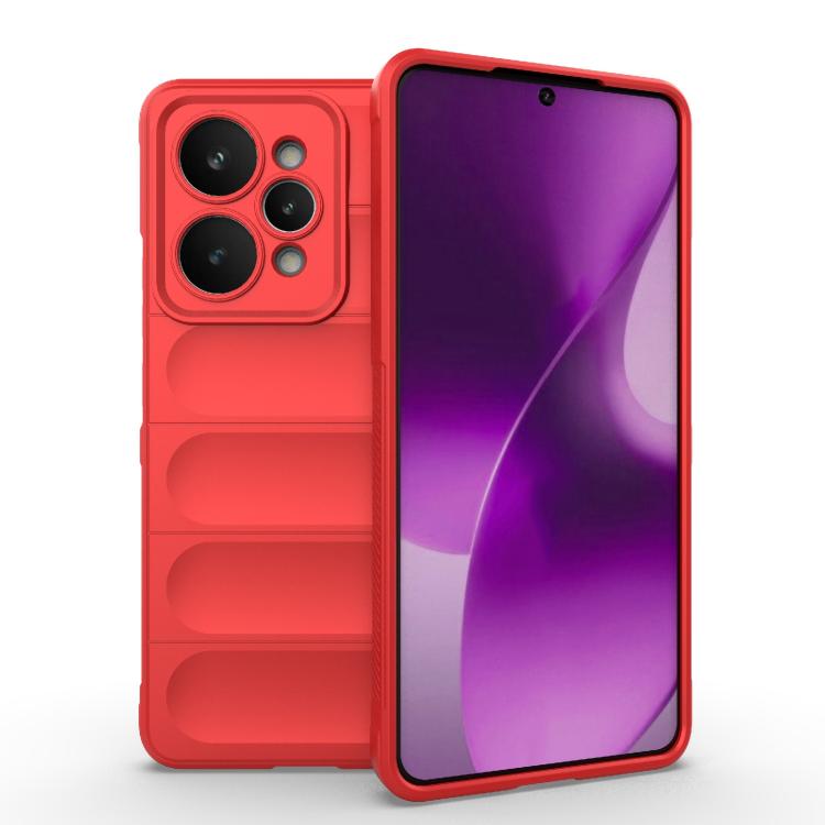 Magic Shield TPU + Flannel Phone Case, For Realme P4 5G India, For Realme 15 Pro 5G Global, For Realme 15 5G Global, For Realme C73 5G Global / Narzo 80 Lite