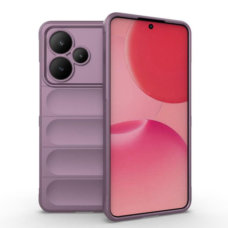 Magic Shield TPU + Flannel Phone Case, For Realme P4x 5G India, For Realme 15x 5G India, For Realme P4 Pro 5G India, For Realme P4 5G India