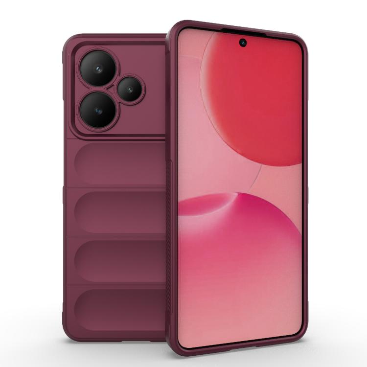 Magic Shield TPU + Flannel Phone Case, For Realme P4x 5G India, For Realme 15x 5G India, For Realme P4 Pro 5G India, For Realme P4 5G India