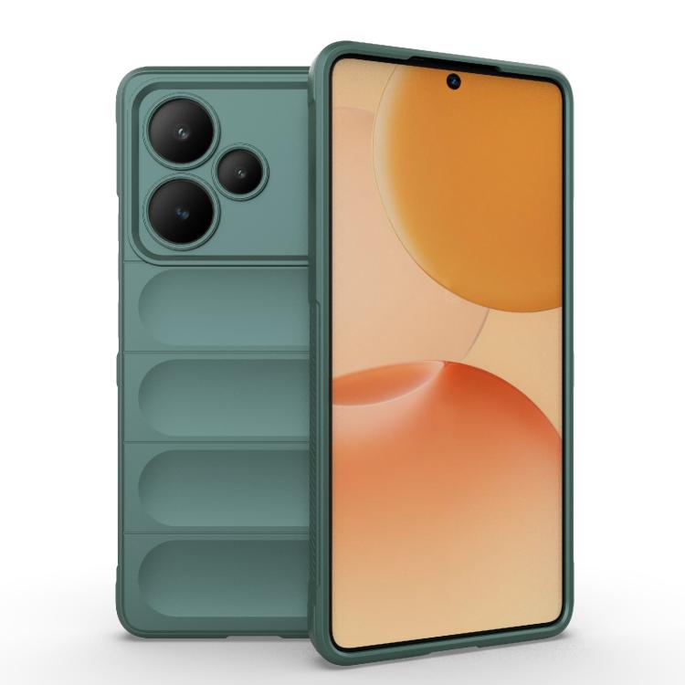 Magic Shield TPU + Flannel Phone Case, For Realme P4x 5G India, For Realme 15x 5G India, For Realme P4 Pro 5G India, For Realme P4 5G India