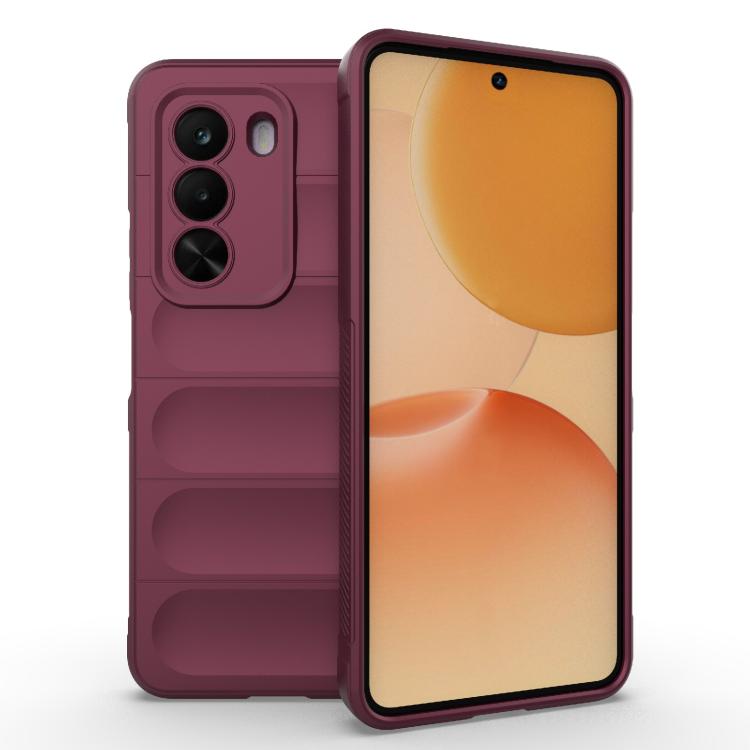 Magic Shield TPU + Flannel Phone Case, For Realme 16 Pro 5G, For Realme P4x 5G India, For Realme 15x 5G India, For Realme P4 Pro 5G India