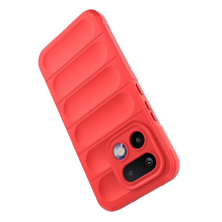 Magic Shield TPU + Flannel Phone Case, For Realme 16 Pro 5G, For Realme P4x 5G India, For Realme 15x 5G India, For Realme P4 Pro 5G India