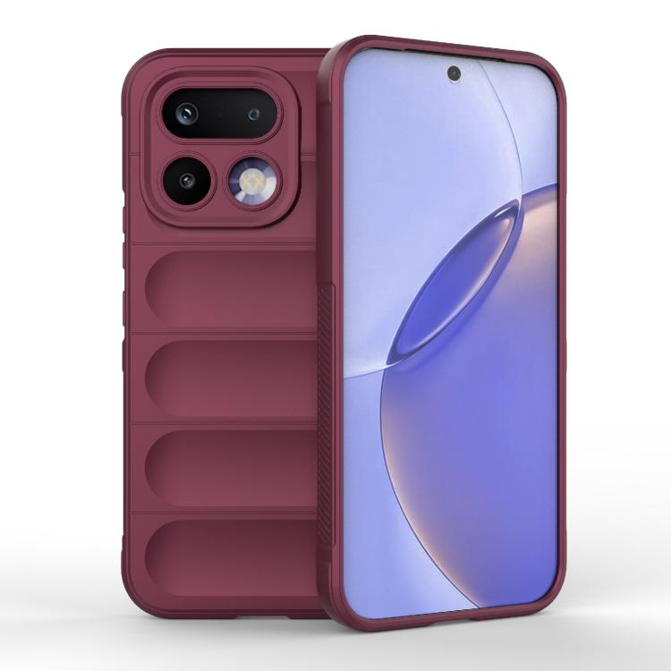 Magic Shield TPU + Flannel Phone Case, For Realme 16 Pro 5G, For Realme P4x 5G India, For Realme 15x 5G India, For Realme P4 Pro 5G India